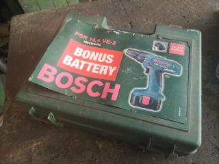 Bosch 14.4V Cordless Drill Driver w/ Case & 2x Batteries