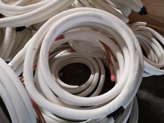 16x Assorted Length of Interlink Paircoil Insulated Copper Tubing