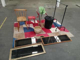 Assorted Household Items, Furniture, Decor, Mirrors, & More