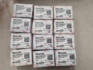 12x Rexroth Compact Linear Bearings, 35mm, New