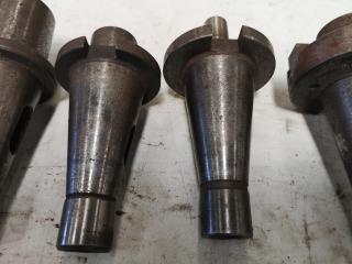 5x Assorted NT40 Type Mill Tool Holders