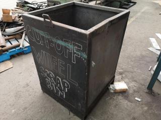 Heavy Duty Steel Material Scrap Bin