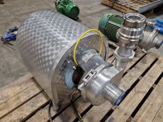3-Phase Electric Motor w/ Centrifugal Pump