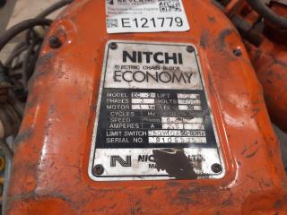 Niychi "Economy" 1 Tonne Electric Chain Block