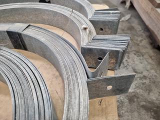 Large Diameter Galvanized Pipe Brackets