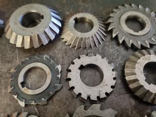 Large Lot of Milling Machine Blades 