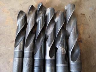 6x HSS Drills w/ Morse Taper No. 3 Shanks