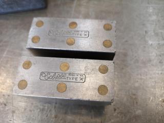 Pair of Eclipse Type A Magnetic Transfer Blocks