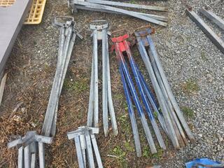 10 x Portable Road Sign Stand Bases 