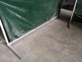 2x Self Supporting Welding Screens