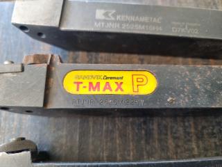 5 Kennametal, Seco & Sandvik Turning Tools