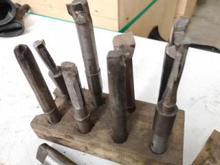 17x Assorted Lathe Boring Bars & More