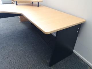 L-Shaped Corner Office Desk Workstation