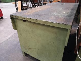 Vintage Wood Workshop Workbench