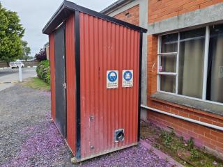 Portable Worksite Staff Restroom Cabin