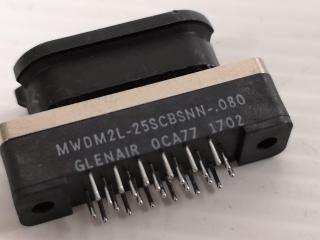 12x Glenair Micro D Connectors, New