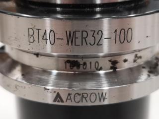 Acrow Mill Tool Holder BT40-WER32-100