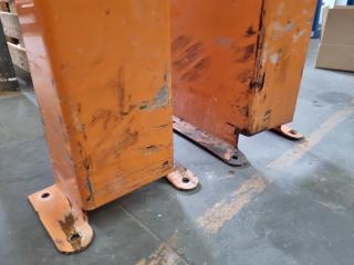 3x Steel Warehouse Post/ Column Protectors Barriers