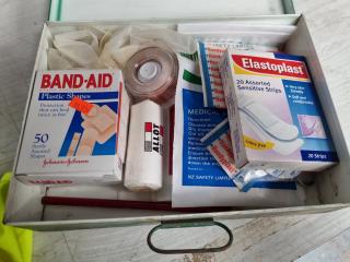 Assorted First Aids Kits, Safety Apparel, Respirator Cartidges