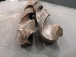 2x Morse Tapper Mill Drill Bits, Imperial Sizes