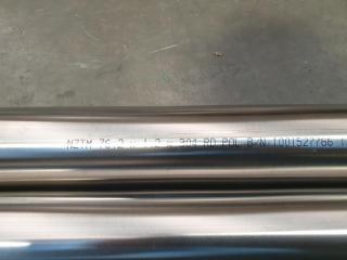 4 x New Lengths of Stainless Pipe