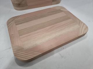 18x Wooden Chopping Boards 
