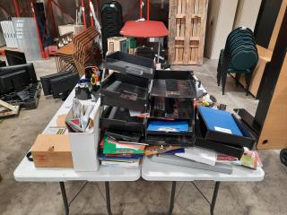 Large Assortment of Office Supplies/Stationary