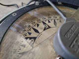 Vintage Marine Compass by Marol