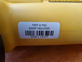 DeWalt Corded 125mm Angle Grinder, New