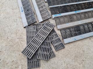 16x Stainless Steel Channel DraIn Grates