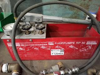 Rothenberger Pressure Test Pump