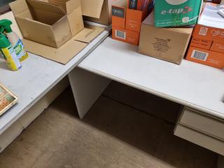 2x Office Desks + Table
