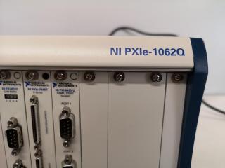 National Instruments PXIe-1062Q Chassis with 4x Moduals