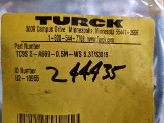 9x Turck Actuator to Sensor Cordsets