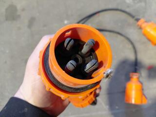 Assorted Three phase plugs 