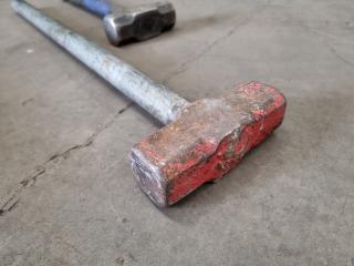 3 Various Size Sledge Hammers