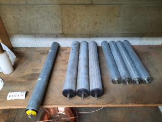 Assorted Conveyor Rollers (8 Units)