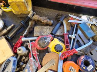 Large Assortment of Hand Tools, Workshop Parts, Accessories, & More