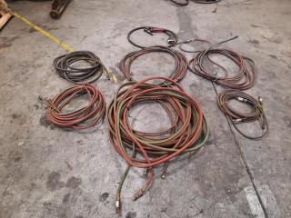 Assortment of Welding Cables and Hoses