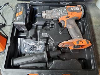 AEG 18 Volt Drill 