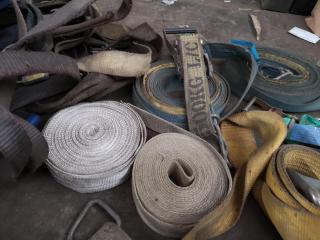 Assorted Tie Down Wratchet Strap Components