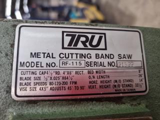 Tru Metal Three Phase Cutting Band Saw