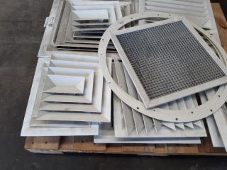 Large Assortment Of Roof Ventilation Grilles