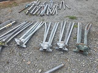 6 x Portable Road Sign Stands