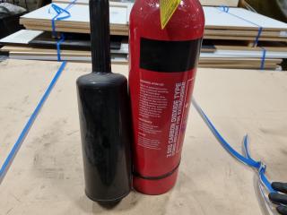 Wormald 3.5kg Carbon Dioxide Type Fire Extinguisher