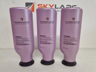 3 Pureology Professional Hydrate Conditioners 