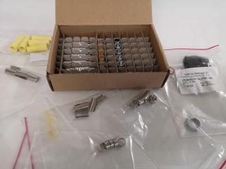Assorted Industrial Electronic Connector Components