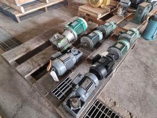 Pallet of 8 Assorted Electric Motors