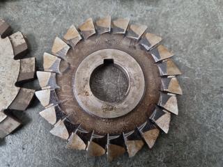 3 x Milling Machine Cutters