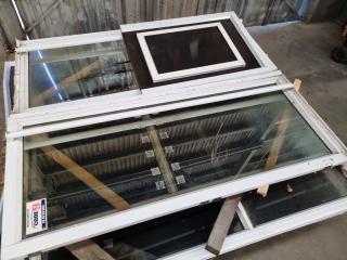 Commercial Building Glass Doors and Panels, Used